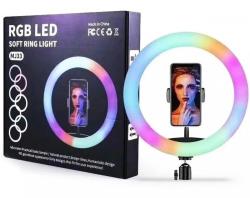 ARO DE LUZ + TRIPODE 33" RGB