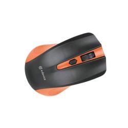 MOUSE INALABRICO NEGRO+NARANJA (ME-209) E-DEVICE