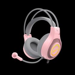 AUDIFONOS DIADEMA GAMING ROSADO (GH-515P) XTRIKE ME
