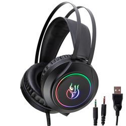 AUDIFONOS GAMING EBORH RGB (HS-105) KROSS