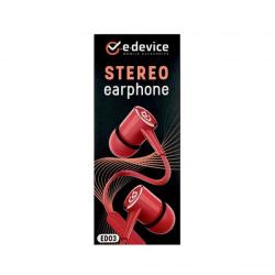 AUDIFONOS MANOS LIBRES ROJO (ED03) E-DEVICE