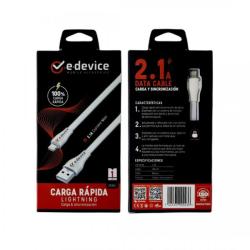 CABLE USB/IPHONE 1M (ED551) E-DEVICE